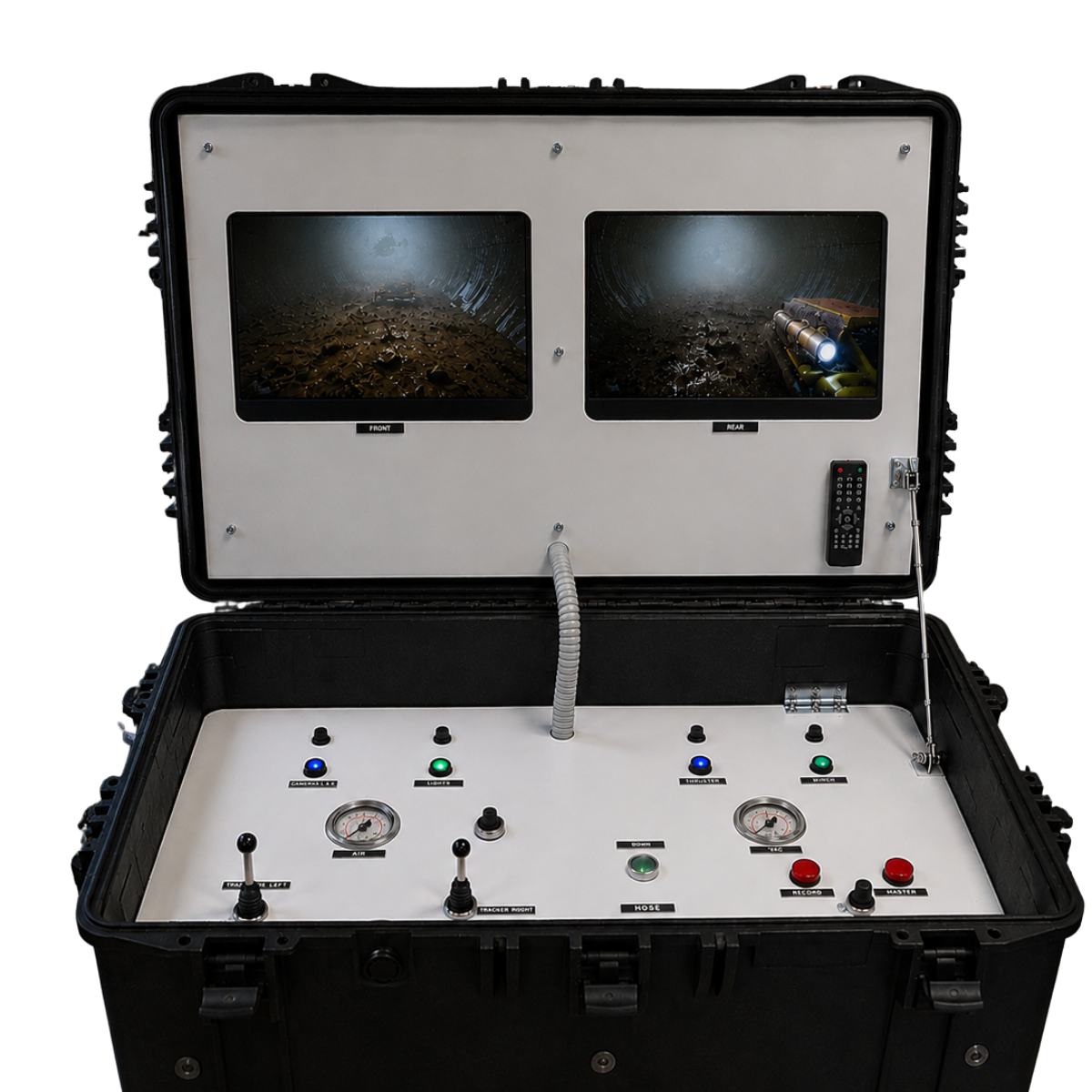 Portable RoverGo remote control console