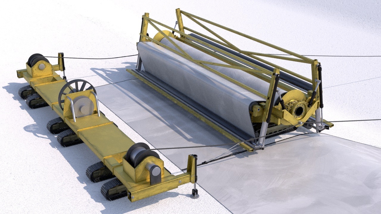 Robotic installation technology