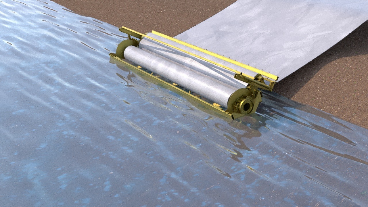 Hydraulic infrastructure installation